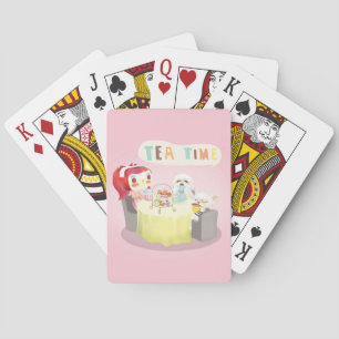 Tea Time Poker Cards