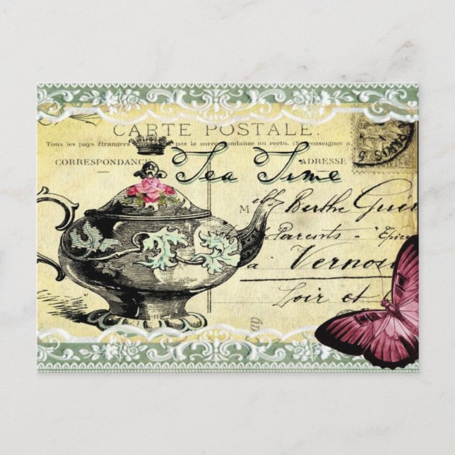Tea Time Postcard (Front)