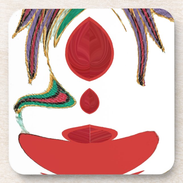 Tea Time Red Tea.png Beverage Coaster (Front)
