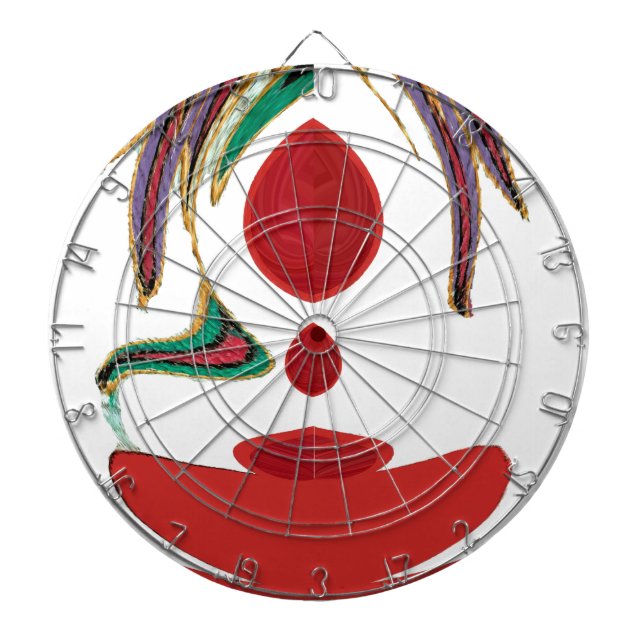 Tea Time Red Tea.png Dart Board (Front)