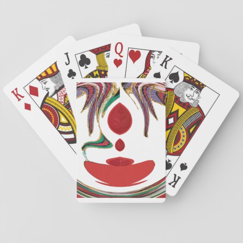 Tea Time Red Teapng Poker Cards
