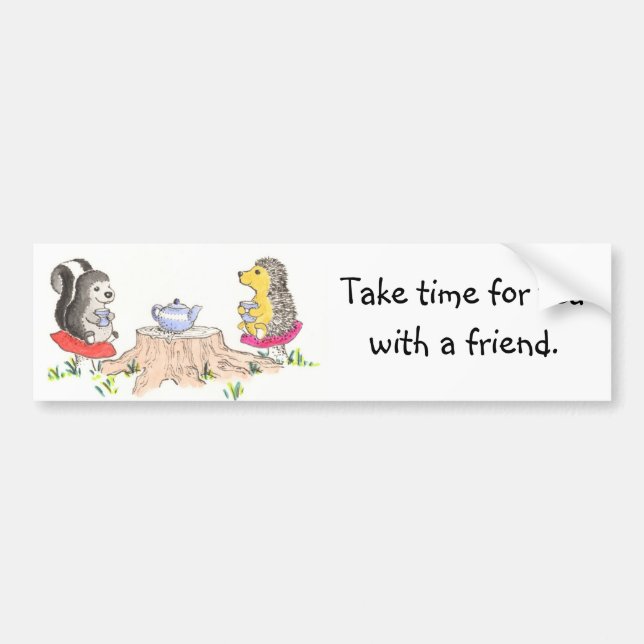 Tea time sticker (Front)