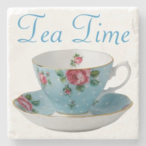 Tea Time Stone Coaster