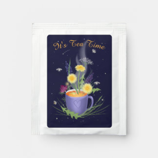 Tea Time Summer Flowers Bag Drink Mix
