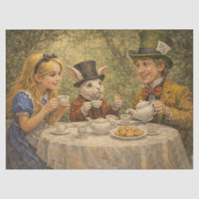 Tea Time Tissue Paper (Front)