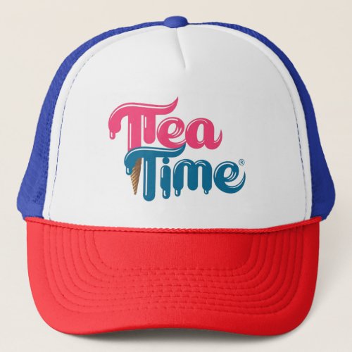 TEA TIME TRUCKER HAT