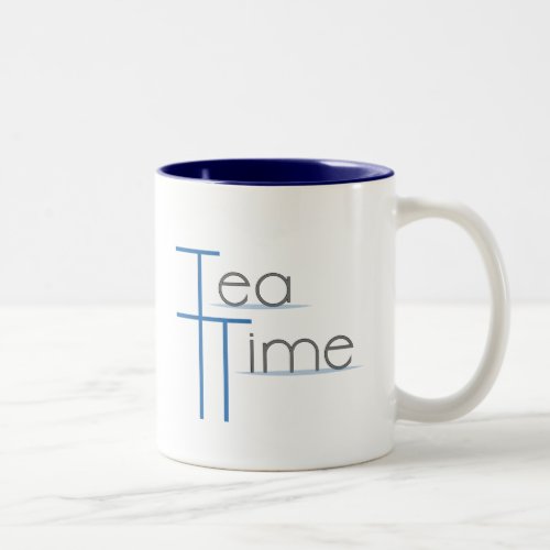 Tea Time Two_Tone Coffee Mug
