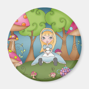 Tea Time with Alice - Magnet