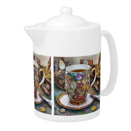 Tea Time With The Time Traveler Teapot