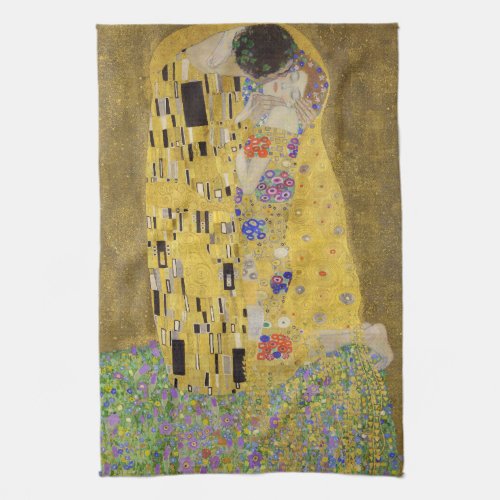 TEA TOWEL  GUSTAV KLIMT  THE KISS