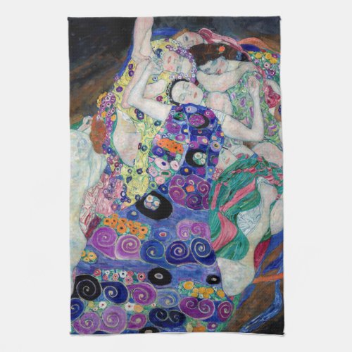 TEA TOWEL  GUSTAV KLIMT THE VIRGIN