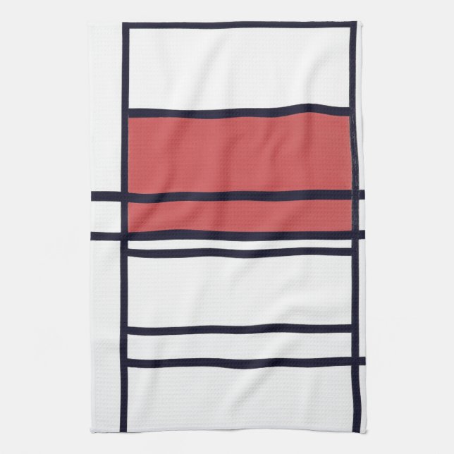 TEA TOWEL : MONDRIAN (Vertical)
