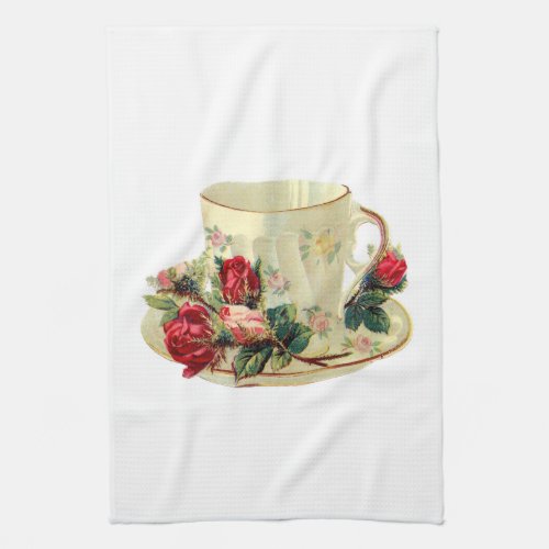 TEA TOWEL  TEACUP