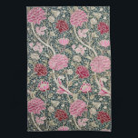 TEA TOWEL : WILLIAM MORRIS : CRAY DESIGN<br><div class="desc">TEA TOWEL : WILLIAM MORRIS : FLORAL DESIGN : CRAY</div>