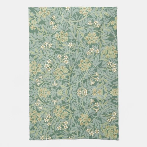 TEA TOWEL  WILLIAM MORRIS JASMINE