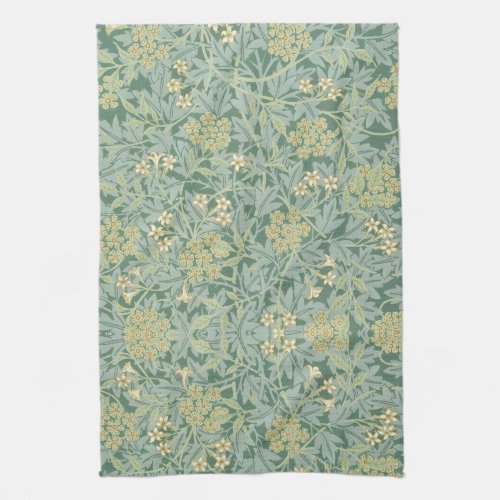 TEA TOWEL  WILLIAM MORRIS JASMINE