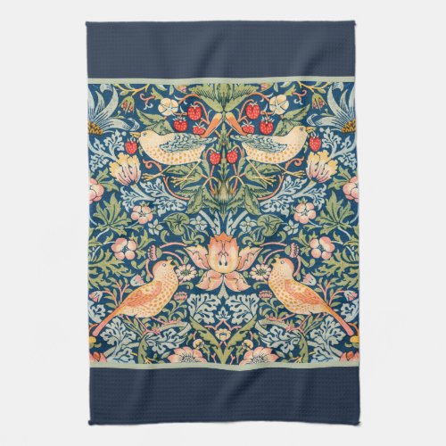 TEA TOWEL  WILLIAM MORRIS  STRAWBERRY THIEVES