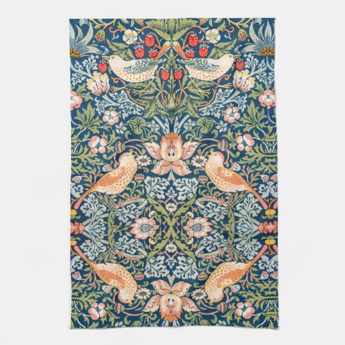 TEA TOWEL  WILLIAM MORRIS STRAWBERRY THIEVES