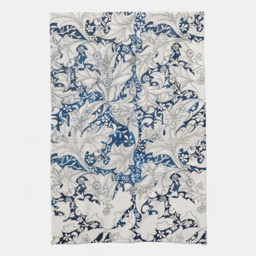 TEA TOWEL  WILLIAM MORRIS  WALLFLOWER