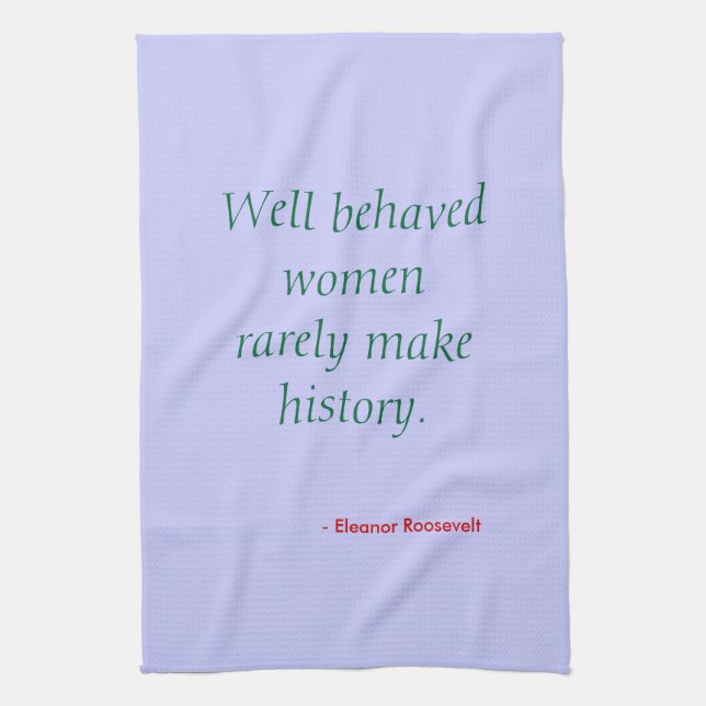 Tea towel - women behaving badly? (Vertical)