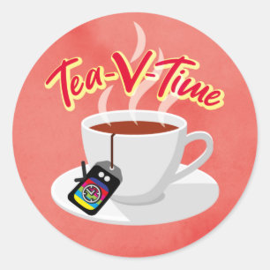 Tea-V-Time Sticker