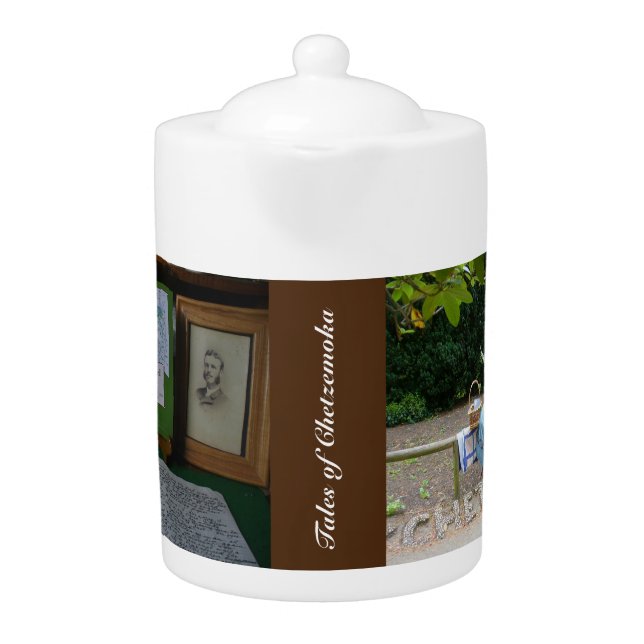 Tea with Doc and Kitty Teapot (Front)