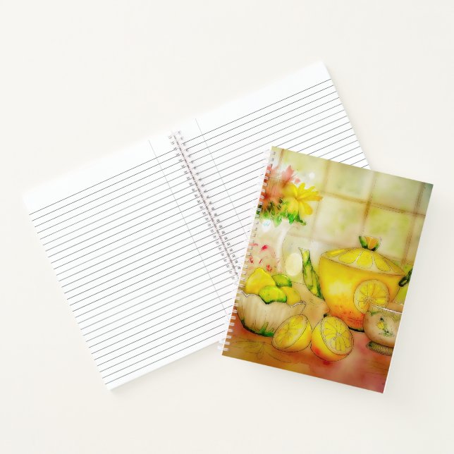 Tea with lemon  notebook (Inside)