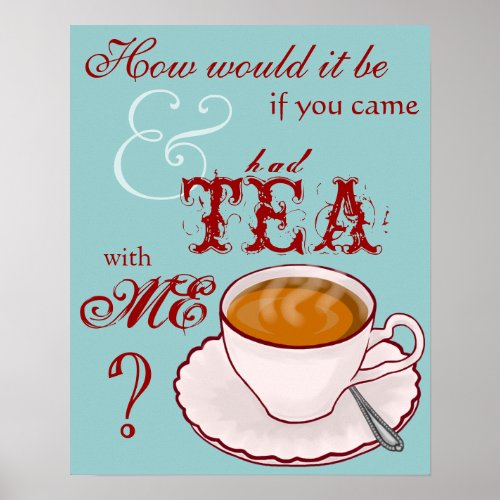 Tea with Me Poster