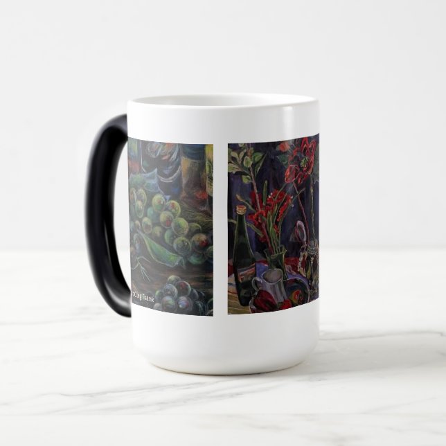 Tea with the Artist Color Morph Mug (Front Left)