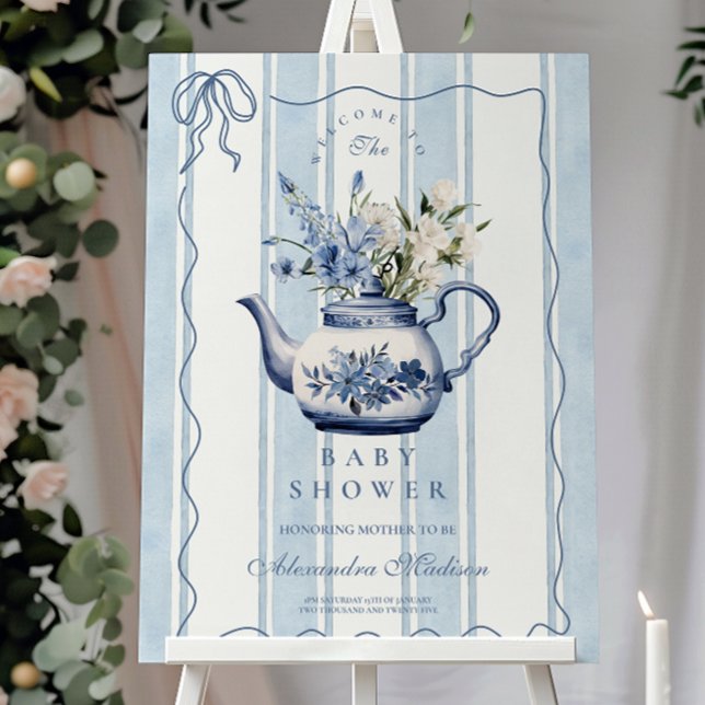 Tea With The Mom To Be Baby Shower  Foam Board (Creator Uploaded)