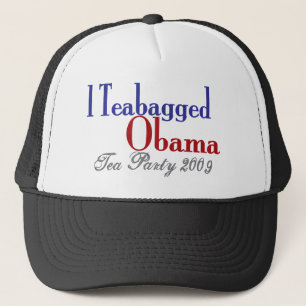 Teabag Obama (Tea Party 2009) Trucker Hat