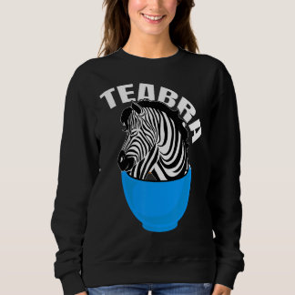 Teabra Tea Zebra Sweatshirt