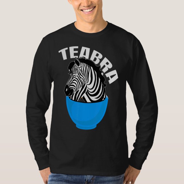 Teabra Tea Zebra T-Shirt (Front)
