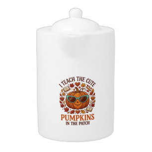 Teach Cute Pumpkins Patch Halloween Sunglasses_1 Teapot