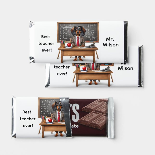 Teach Gift Hershey's Chocolate Bars (1.55 oz.) (Front)