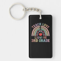 Teach Love 3rd Grade Teacher ID Badge