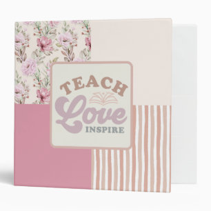 Teach Love Inspire 3 Ring Binder