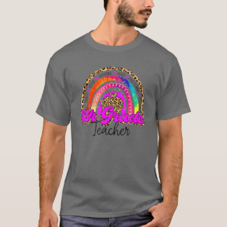 Teach Love Inspire 4Th Grade Teacher Back To Schoo T-Shirt
