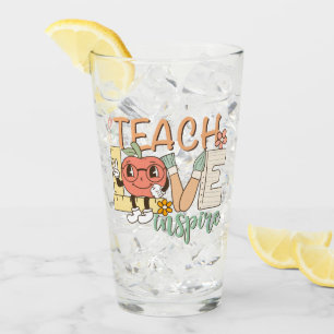 Teach Love Inspire – Cute School Supplies Glass