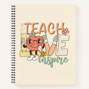 Teach Love Inspire – Cute School Supplies Notebook