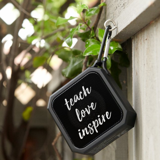 Teach Love Inspire | Inspirational Phrase Bluetooth Speaker (Inisitu)