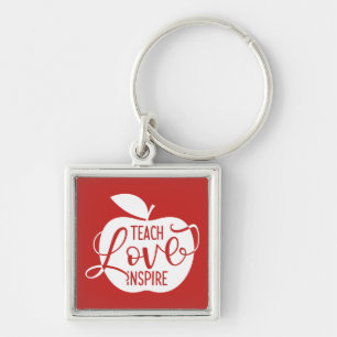 Teach Love Inspire Keychain