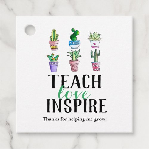 Teach love inspire owl  teach love inspire favor tags