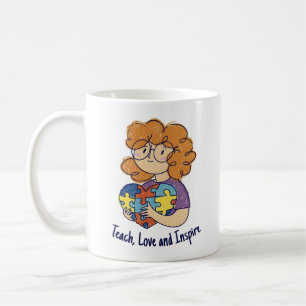 Teach Love Inspire Paraprofessional Art Coffee Mug