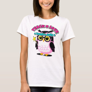Teach Love Inspire Repeat Teacher Appreciation T-Shirt