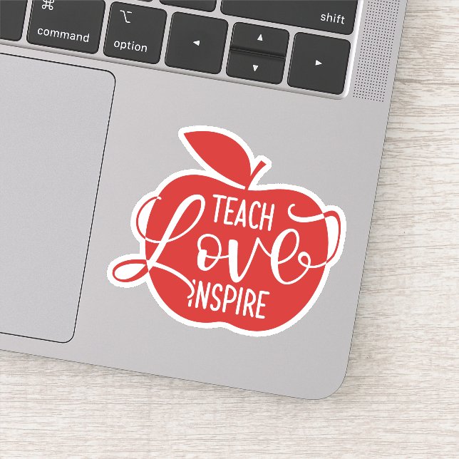 Teach Love Inspire Sticker (Detail)
