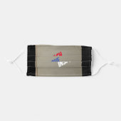 Teach Love Inspire Teacher Mask (Front, Folded)