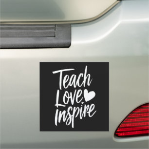 Teach Love Inspire Teacher's Day Gift Teacher Life Car Magnet