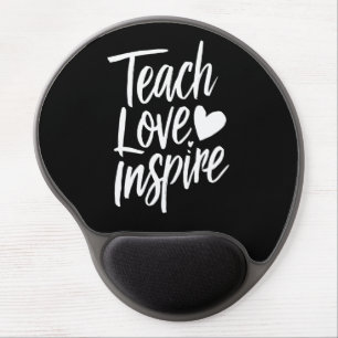 Teach Love Inspire Teacher's Day Gift Teacher Life Gel Mouse Pad