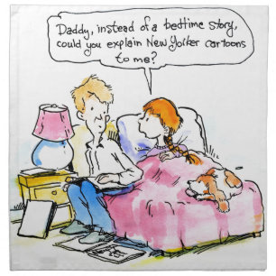 Teach Me To Read Satire Daddy Funny Napkin